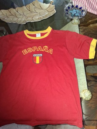Camiseta España Fútbol Talla M