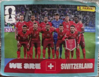 Cromo Panini FIFA 2023 Suiza