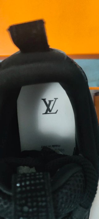 Scarpe Louis Vuitton skate Nere