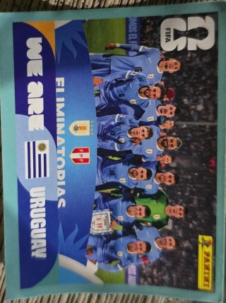 Cromo FIFA Eliminatorias Uruguay