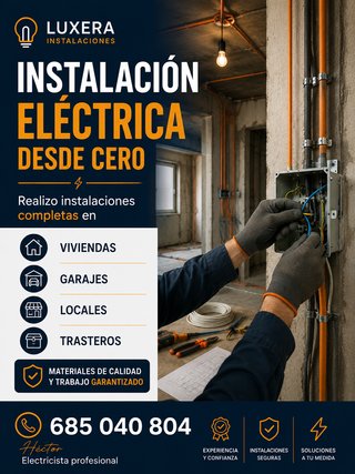 INSTALACIÓN COMPLETA PARA TU VIVIENDA!!!