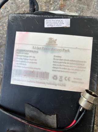 Batteria per monopattino
