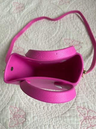 Mini bolso Totten rosa de silicona