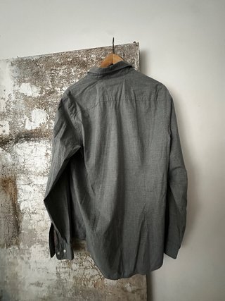 Camisa Tommy Hilfiger Slim Fit Gris XL