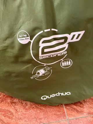 Tienda Quechua 2 Seconds