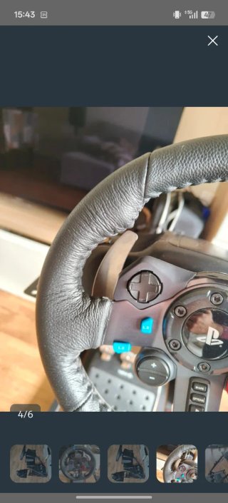 Volante Logitech G29 con pedales, cambio y soporte