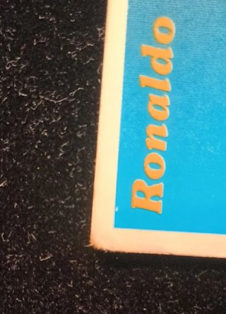 Figurina Panini SuperCalcio '95-'96 Ronaldo n.196