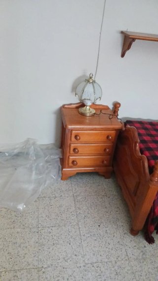 Armario de madera 4 puertas y 6 cajones