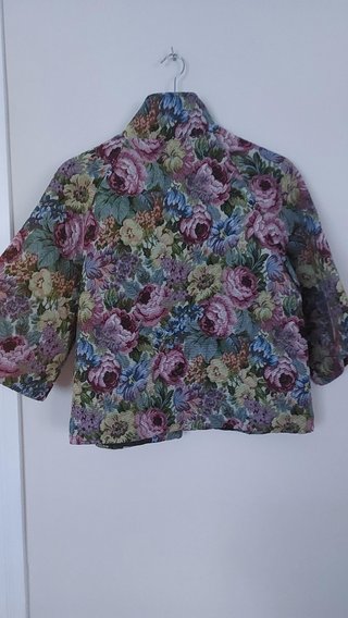 Chaqueta Tapiz Floral Vintage