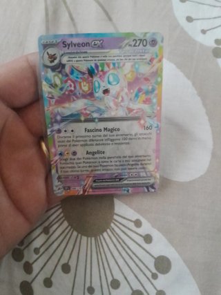 Sylveon ex Teracristal Carta Pokémon
