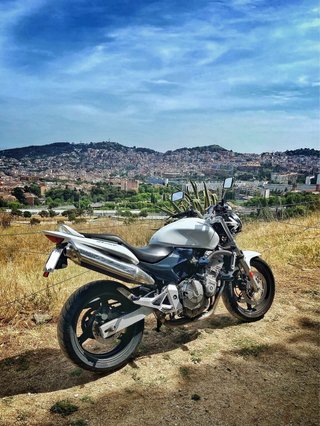 Honda Hornet 600 Blanca año 2003