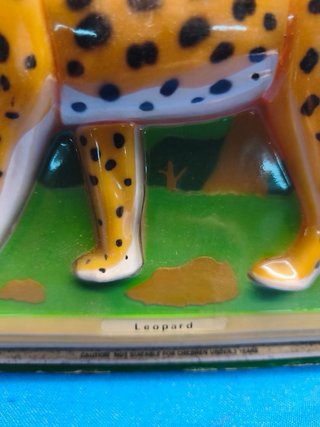 Puzzle 3D Leopardo Educativo