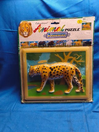 Puzzle 3D Leopardo Educativo