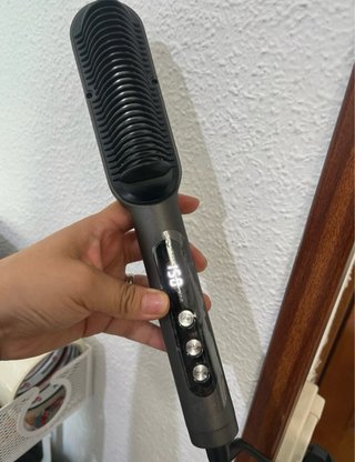 TYMO cepillo alisador de pelo, RING PLUS