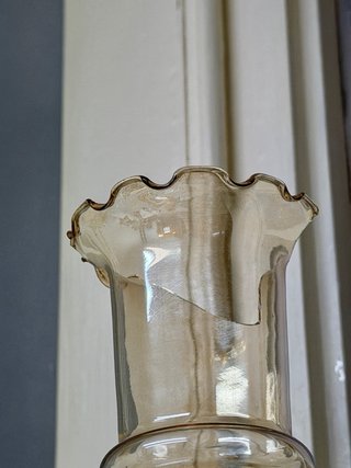 Aplique de pared vintage dorado
