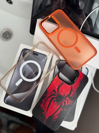 Fundas iPhone 15 Pro Max (3 unidades)