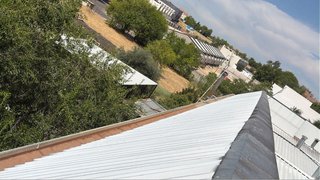 Limpieza de canalones, placas solares, azoteas