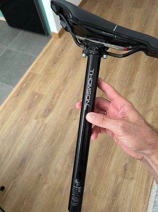 Tija Thomson Elite + sillín Prologo Dimension NDR