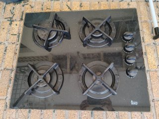Placa de cocina para gas ciudad Teka 4 fuegos