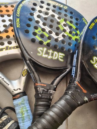 Lote 5 Raquetas de Pádel Varlion y Bullpadel