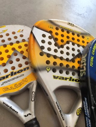 Lote 5 Raquetas de Pádel Varlion y Bullpadel