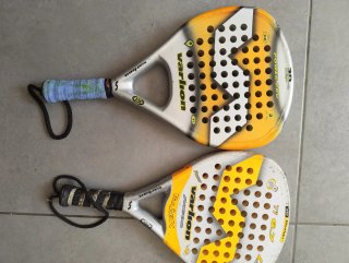 Lote 5 Raquetas de Pádel Varlion y Bullpadel