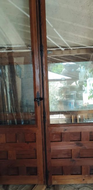 Balcón Madera Maciza