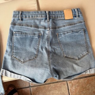 Shorts da donna in denim
