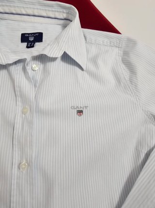 Camicia Gant donna tg 40 righe azzurre