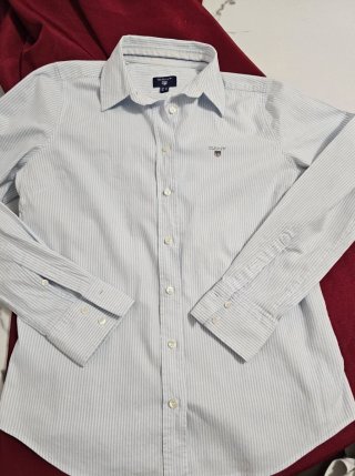 Camicia Gant donna tg 40 righe azzurre
