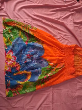 Abito estivo tropicale stile Desigual S/M