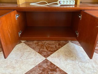 Mueble de salón de madera