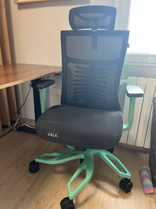 Silla Escritorio Valk Noma Aqua Menthe
