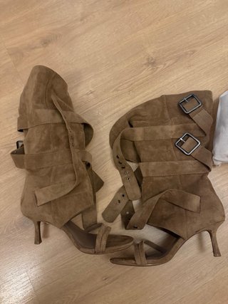 Bershka Botines Sandalia Talla 37, kitten heels