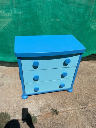 Cajonera azul