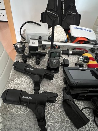 Lote Accesorios Pesca Kayak