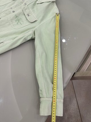 Giacca Calvin Klein Jeans verde oversize XS