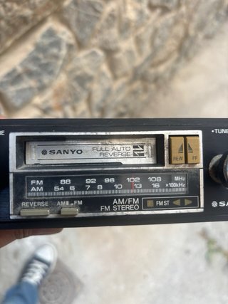 Radio Coche Sanyo Full Auto Reverse