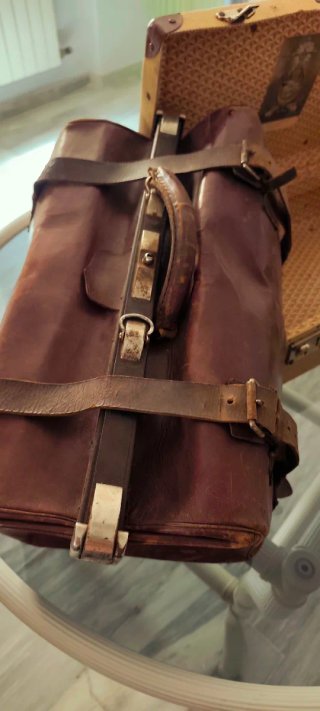 Maletas Vintage Marrones y Beige