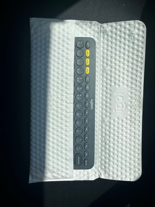 Teclado Logitech K380 Gris/Amarillo