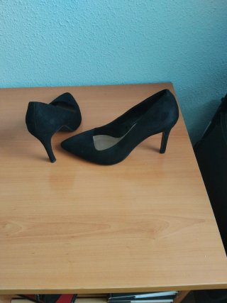 Zapatos de tacón Les Tropez negros talla 36