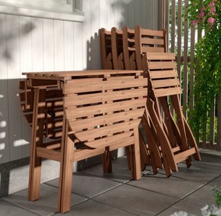 Mesa y 2 Sillas Ikea Askholmen