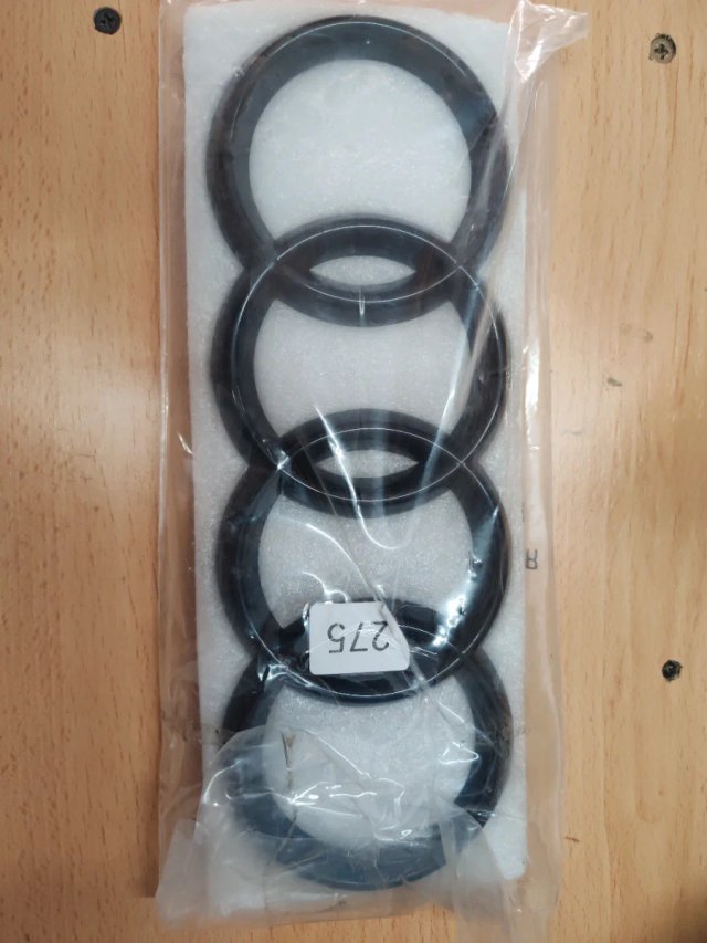 Anagrama Audi Negro Delantero