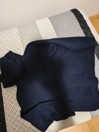 Sudadera Nautica Mujer Azul y Roja