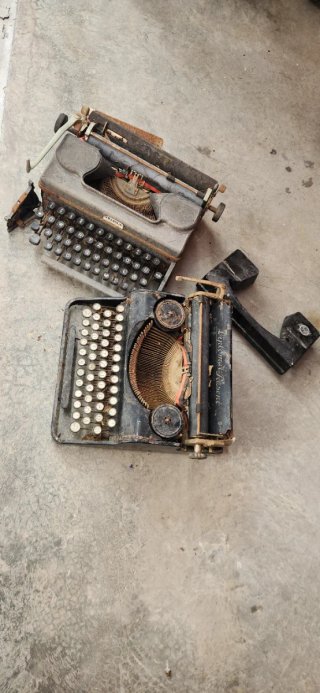 Máquinas de escribir antiguas