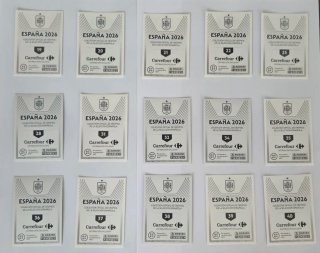 Cromos Mundial España Carrefour