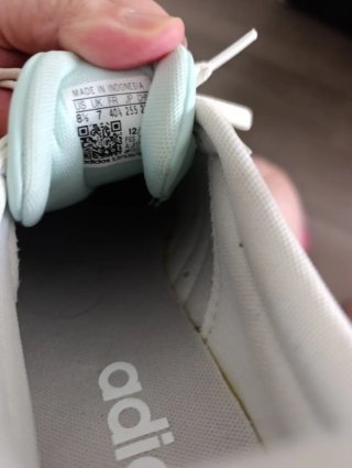 Zapatillas Adidas T40.5 Blancas y Azules
