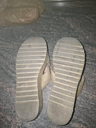 Sandalias de esparto beige