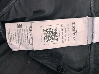 Pantalón Stone Island Negro Cargo