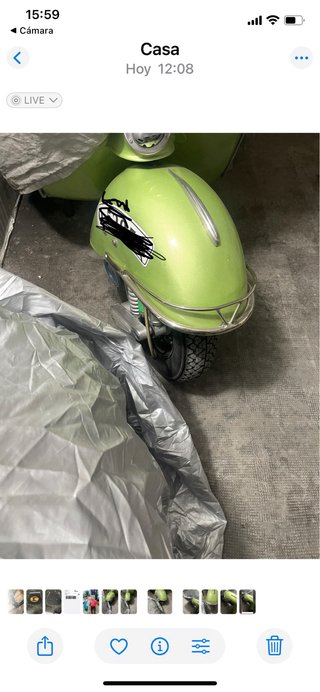 Defensa Vespa 150 S, 125 L y N